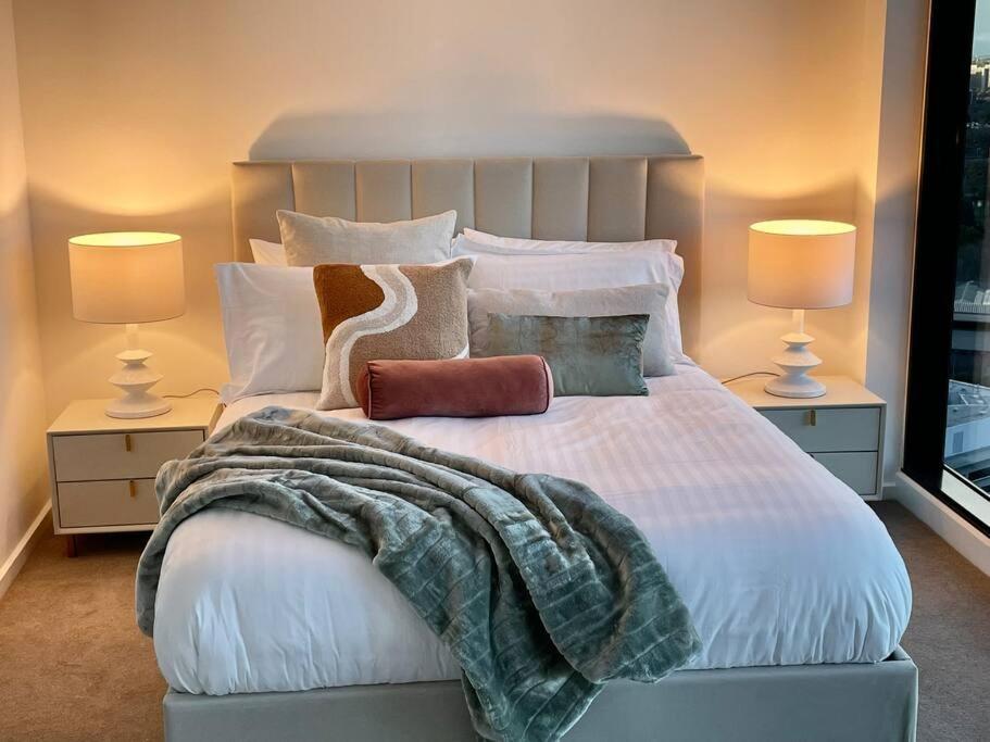 Lux 3 Bedroom Apartment In Southbank Melbourne Eksteriør billede