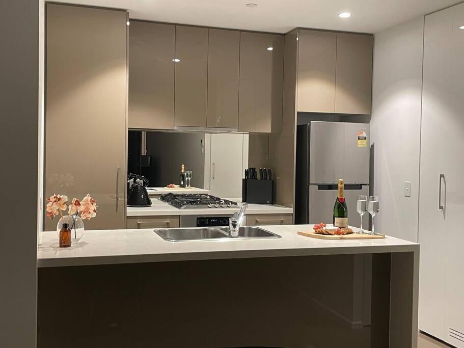 Lux 3 Bedroom Apartment In Southbank Melbourne Eksteriør billede